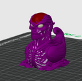 Vecna Duck – 3D Printed Rubber Duck Figurine Collectible